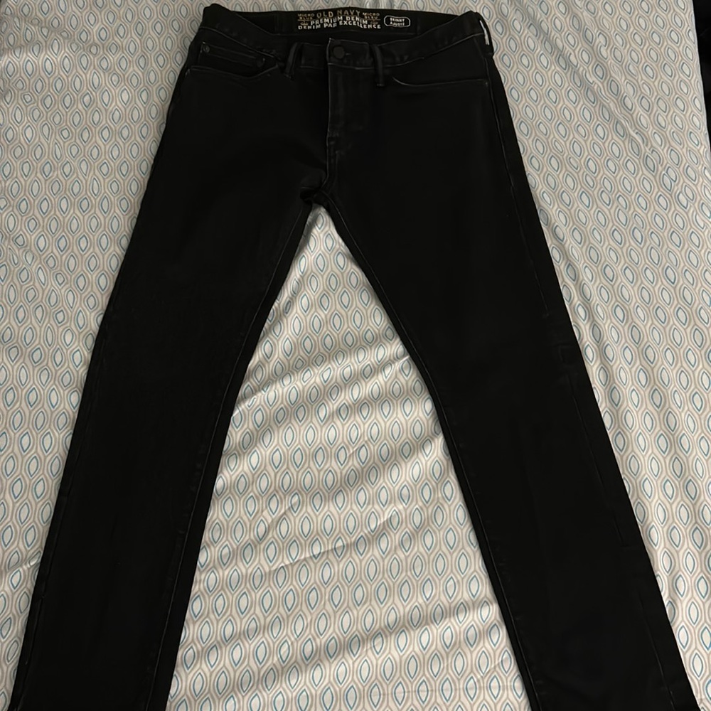 Men’s 32x30 Black Old Navy Skinny Jeans